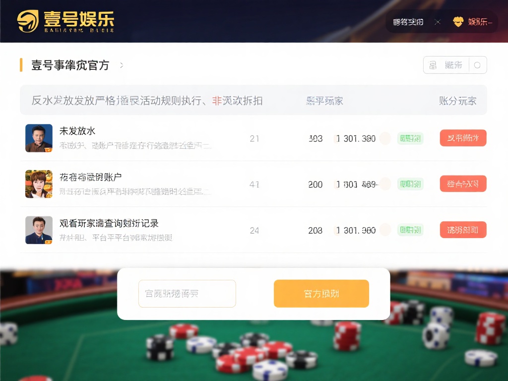 壹号娱乐反水事件真相还原全过程解析 (壹号娱乐反水事件真相还原：全过程详细解析与内幕揭秘）